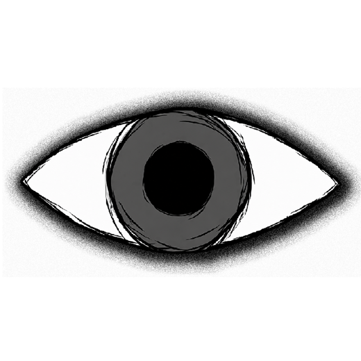 Eye icon, transparent