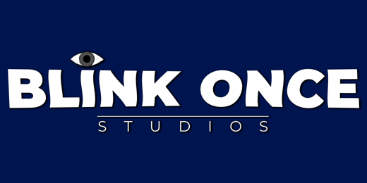Primary logo, navy background